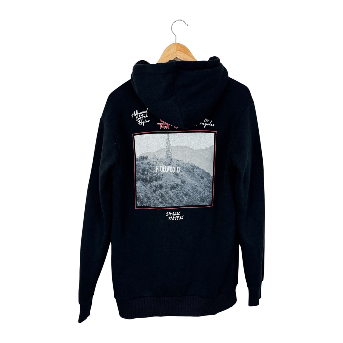 274 Los Angeles print hoodie (M)