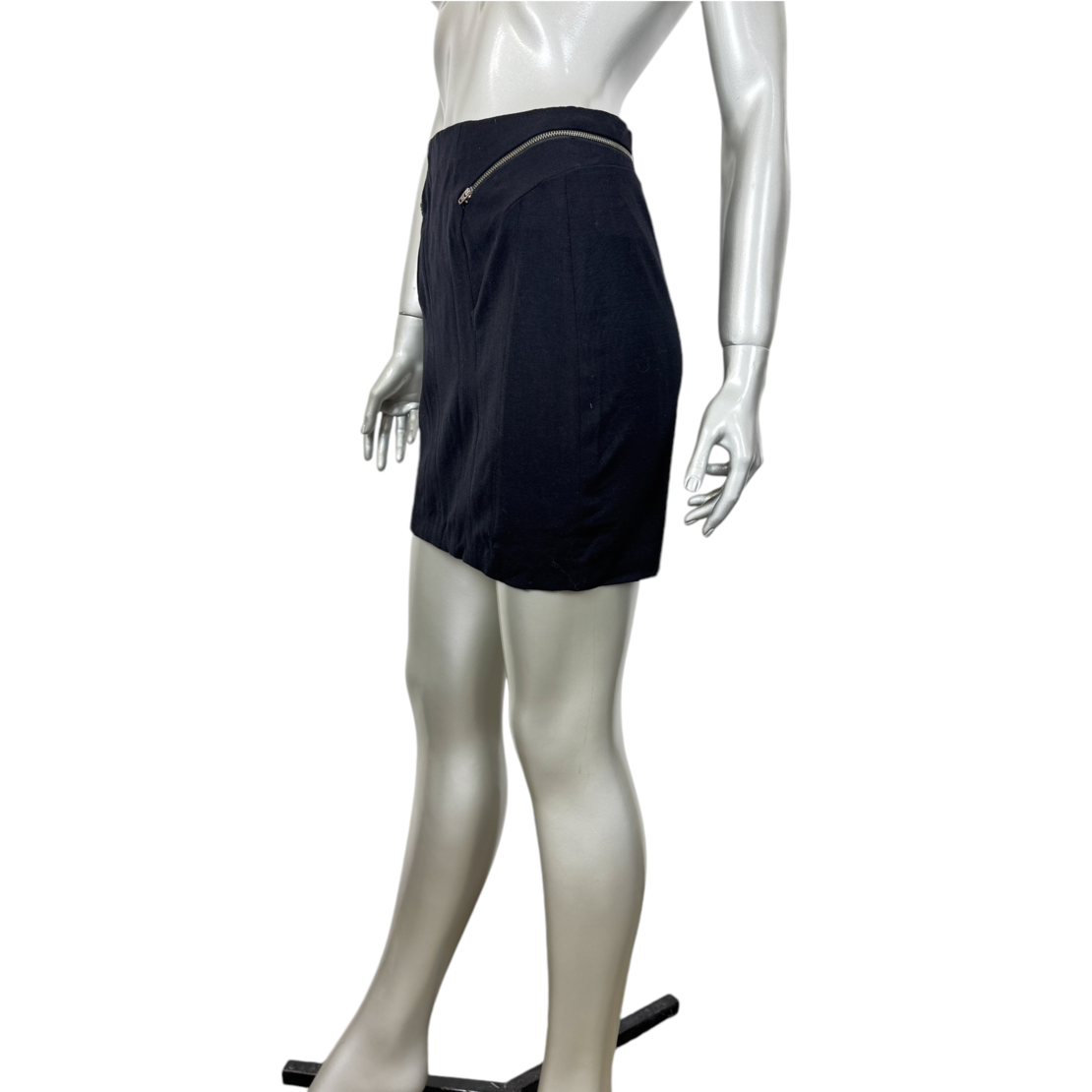 Helmut Lang вълнена мини пола (0/XS)