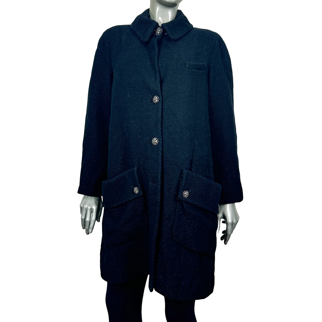 Дамско палто Chanel Wool Coat (38)