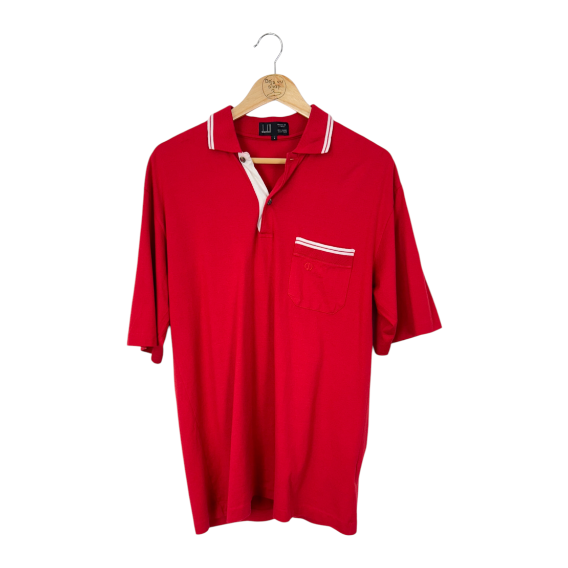 Dunhill Pocket Polo Shirt (L)