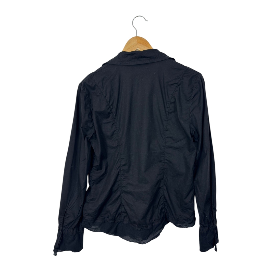 Bottega by Elisa Cavaletti Ruffle Front Blouse (M)
