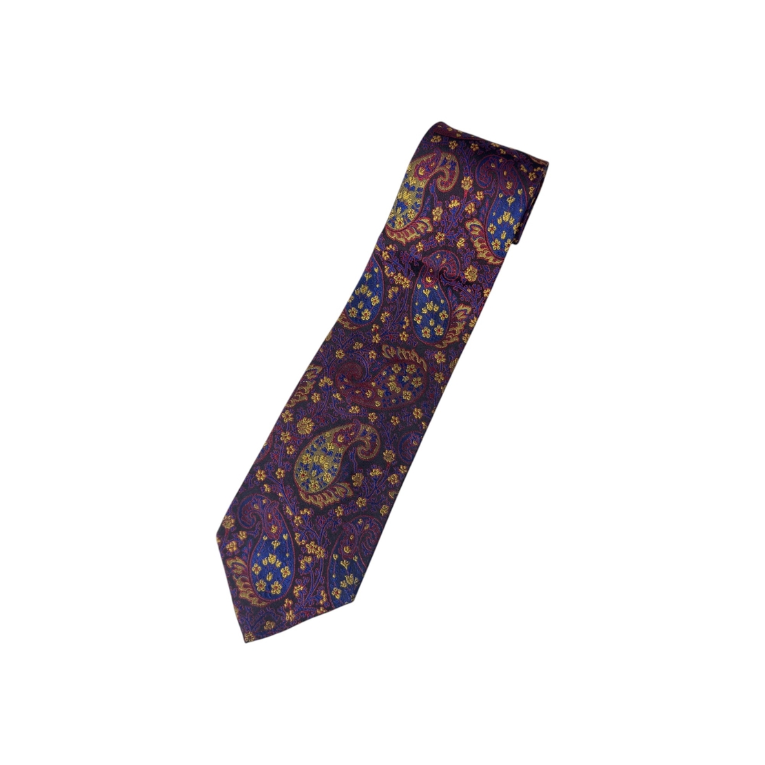 Kenzo Paisley Print Silk Tie