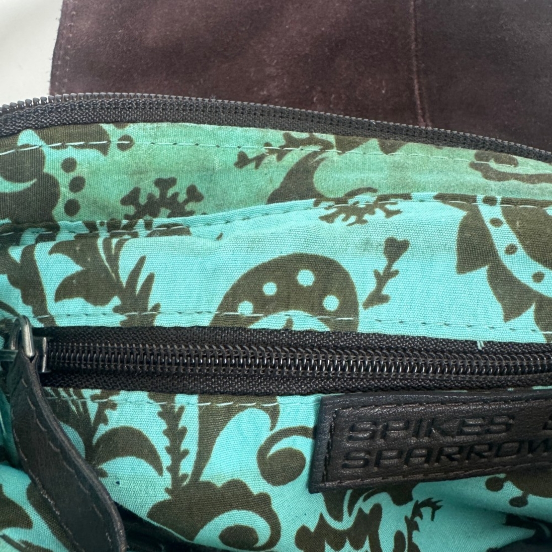 Spikes & Sparrows Crossbody кожена чанта