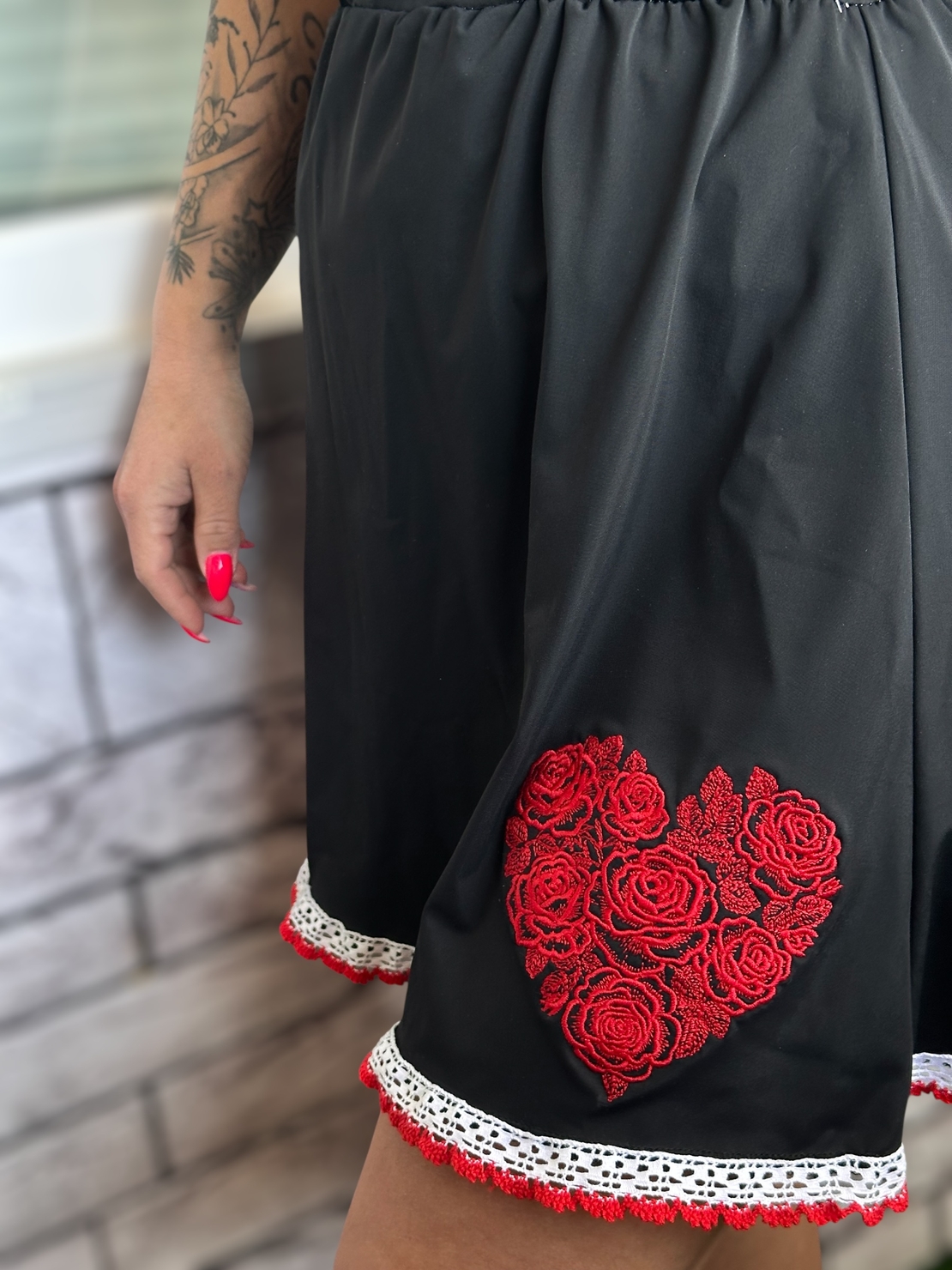 Пола  Сърце от Рози