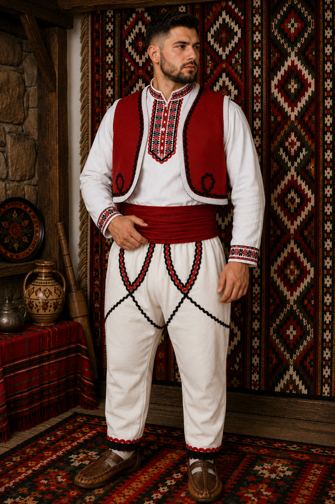 Мъжки народен комплект  “ Български дух”
