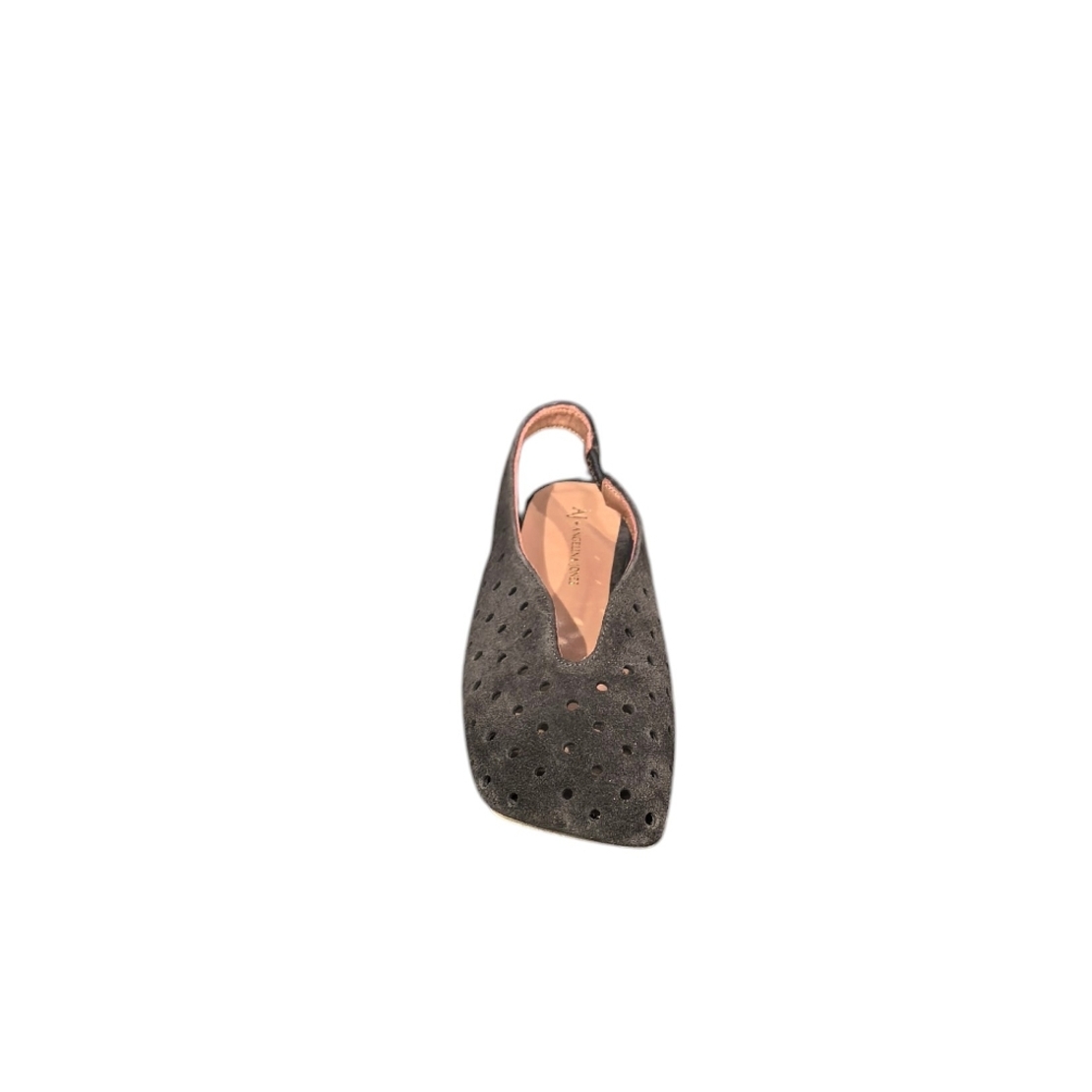 Women's moccasins / slippers / genuine leather / 716-42 / brown