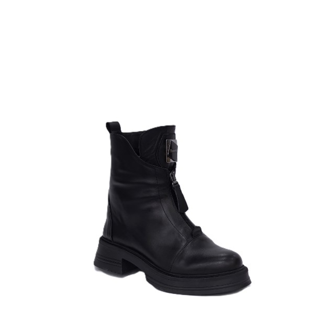 Women's casual boots /natural leather/black/76-70