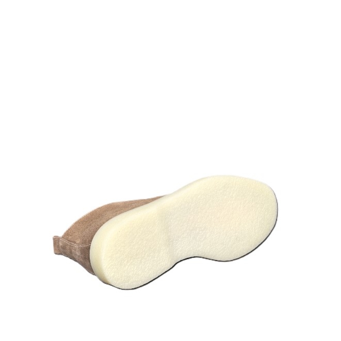 Women's elegant boots /moccasin/ genuine leather/ 70-02/beige