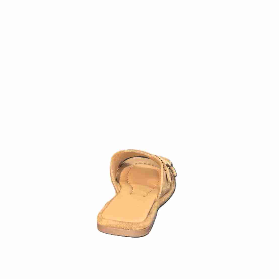 Women's slippers /natural leather/729/beige