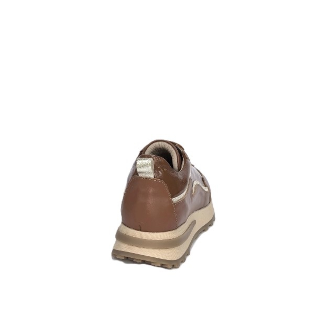 Women's sneakers /natural leather /anatomical insole /tapa /7302