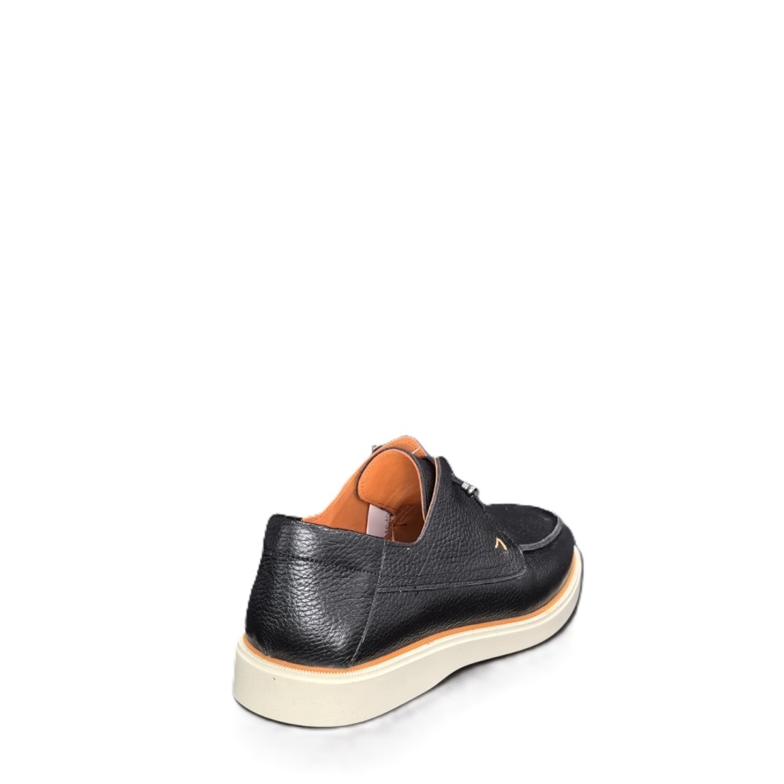 Men's moccasins/ loafers/ genuine leather/77-40/black