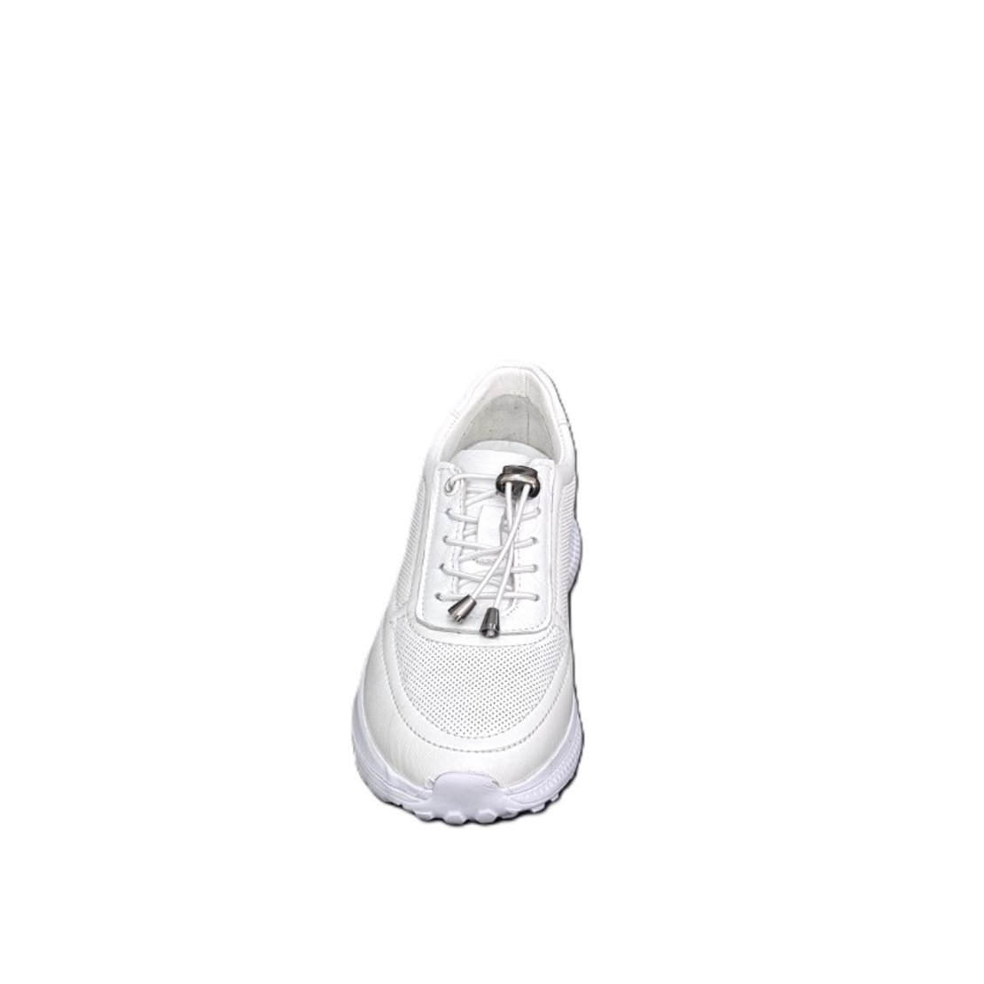 Дамски сникърс /естествена кожа /бяло /7803 / анатомична стелка