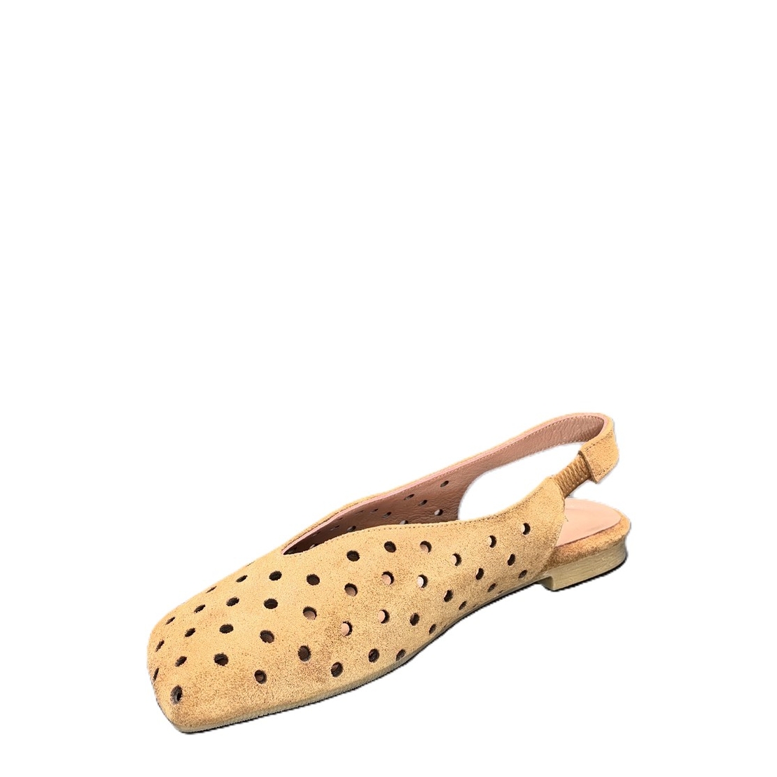 Women's moccasins/slippers/genuine leather/716-42/taba