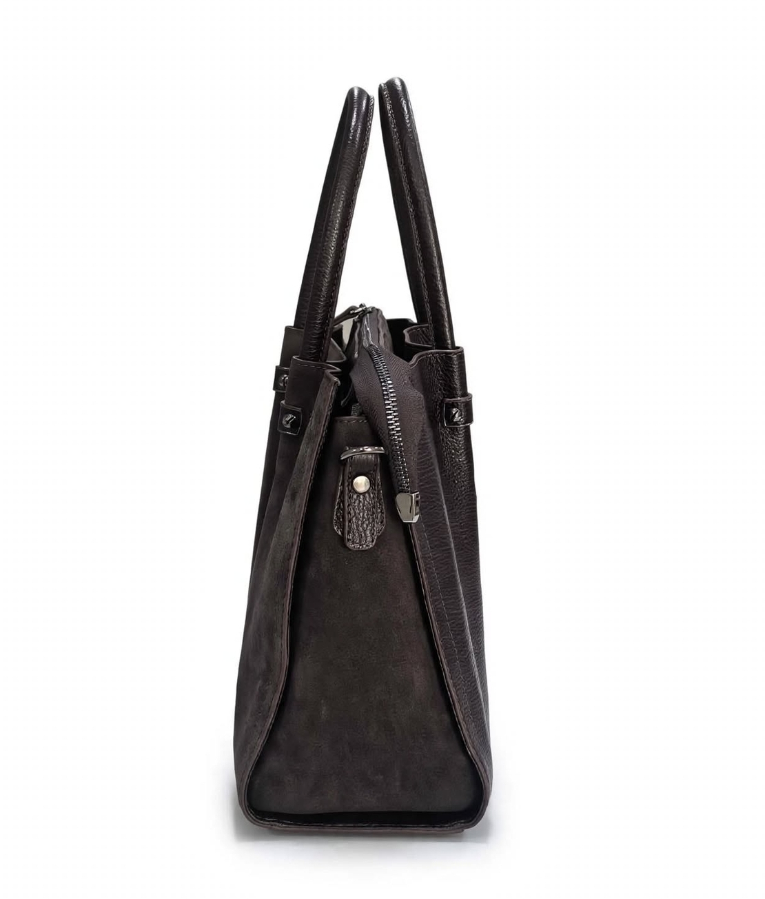 Women's handbags / genuine leather / 761-02 / brown
