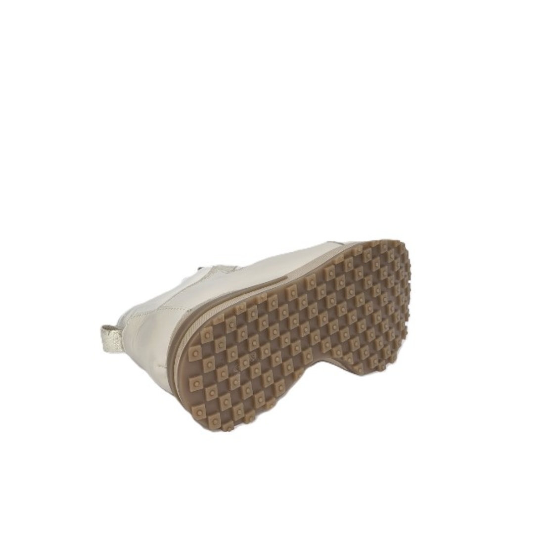 Women's sneakers /natural leather /anatomical insole /beige/7302