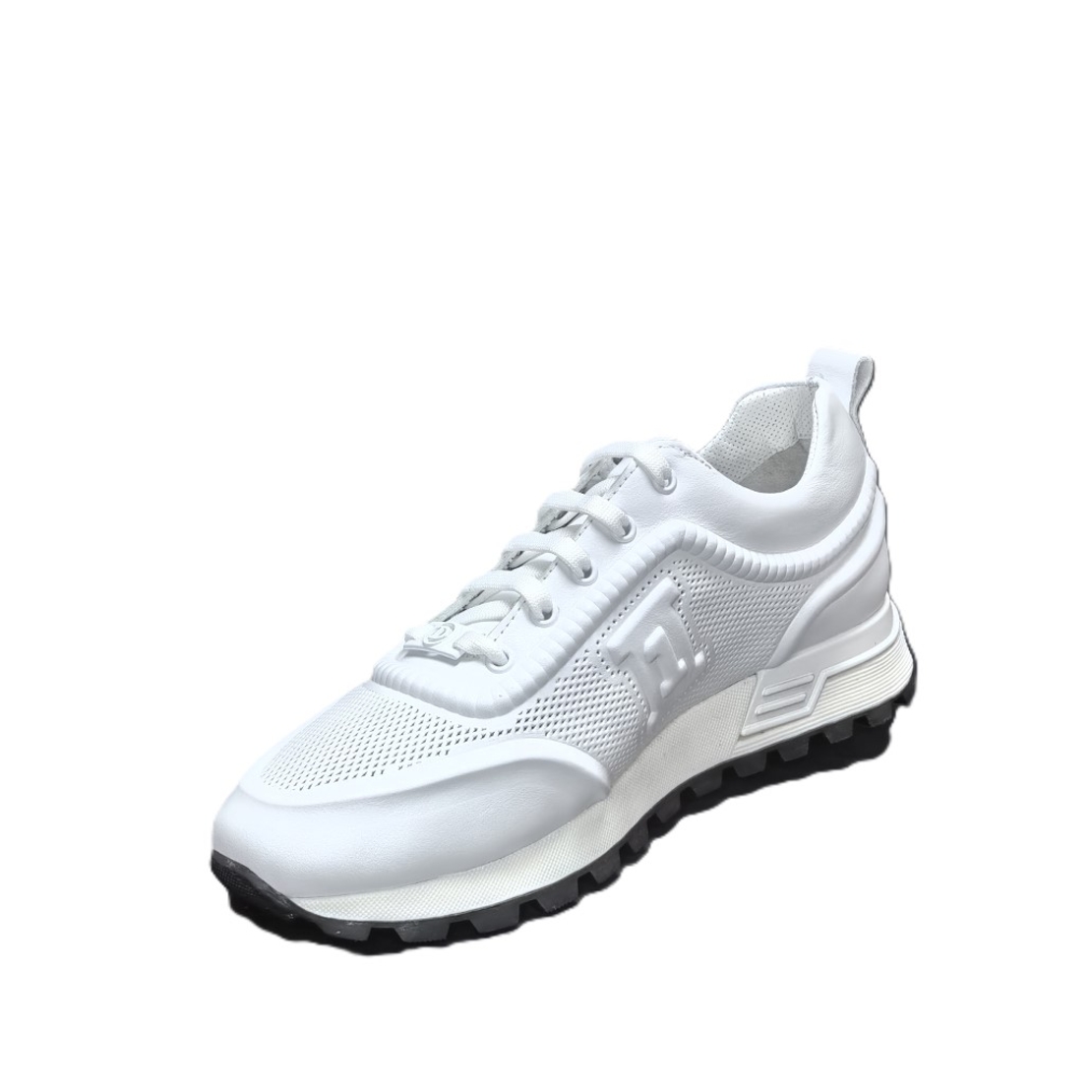Women's sneakers / genuine leather /76-53/white