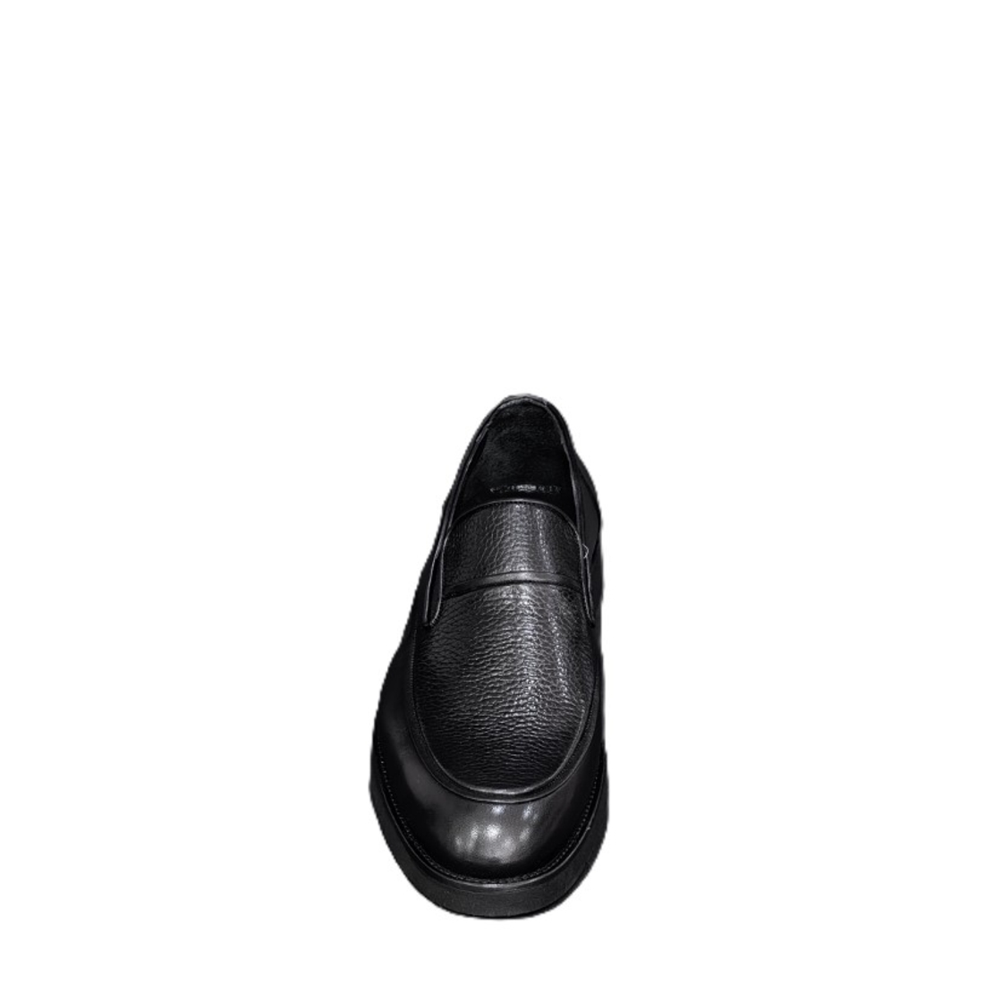 Men's moccasins / loafers / genuine leather / 710-84/black