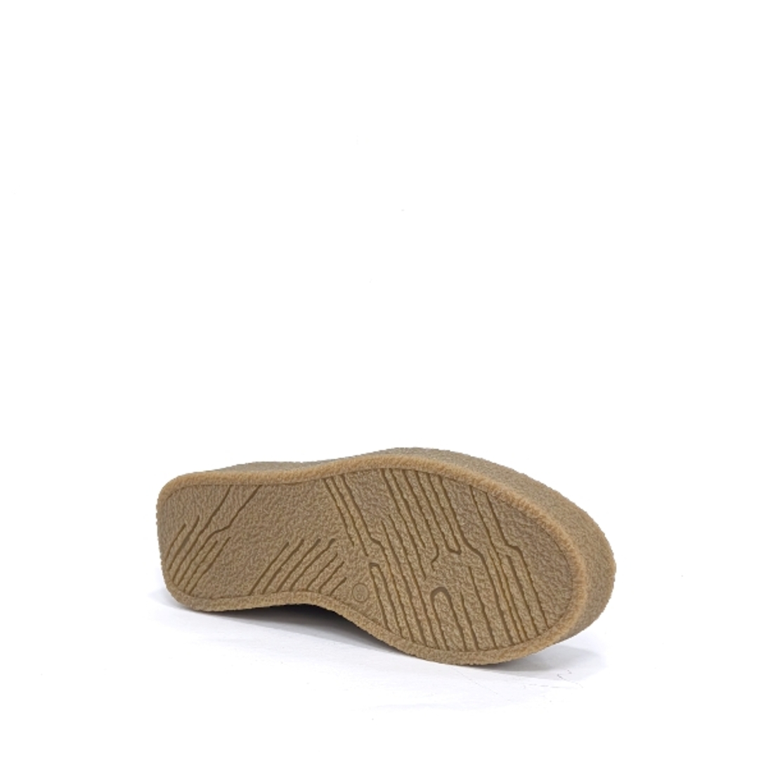 Women's sneakers / natural  leather / brown / anatomical insole/755