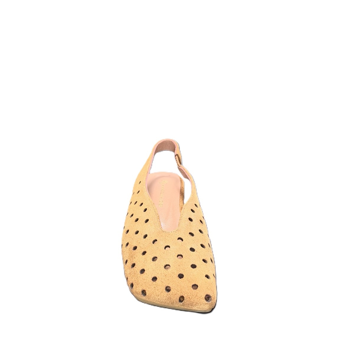 Women's moccasins/slippers/genuine leather/716-42/taba