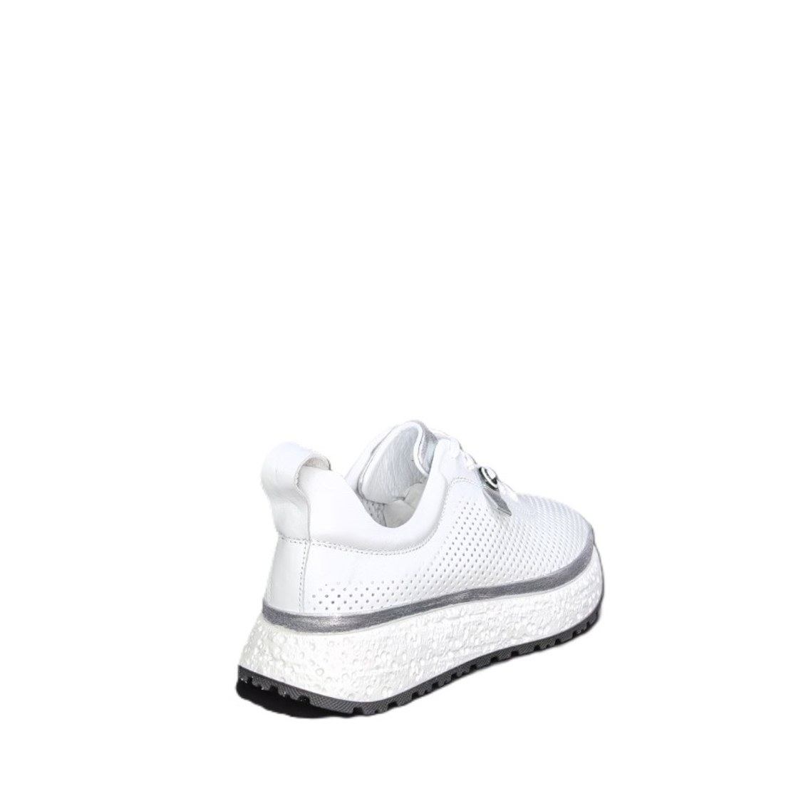 Дамски сникърс /естествена кожа /715-52/бяло