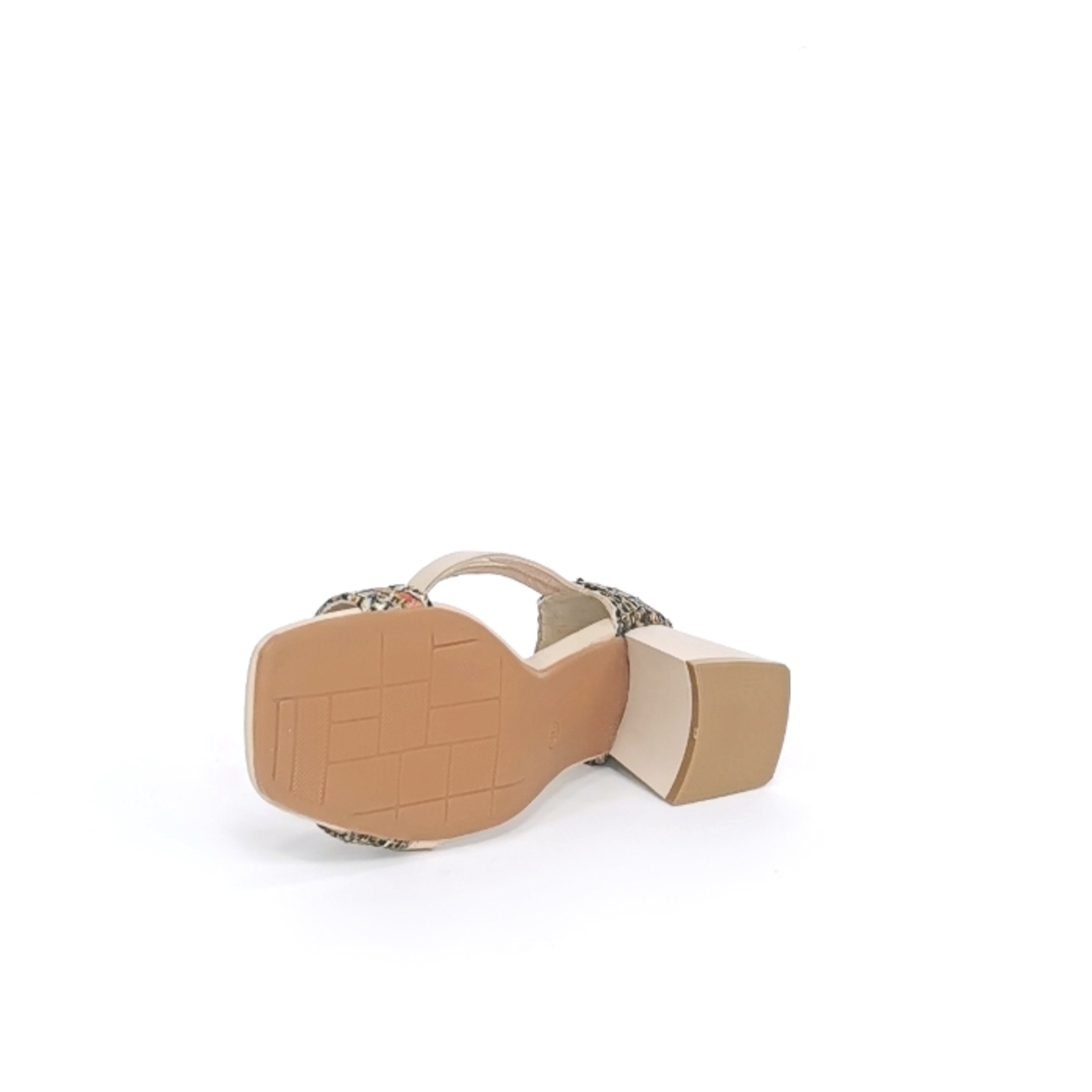 Women's elegant sandals  /natural leather / beige /71012