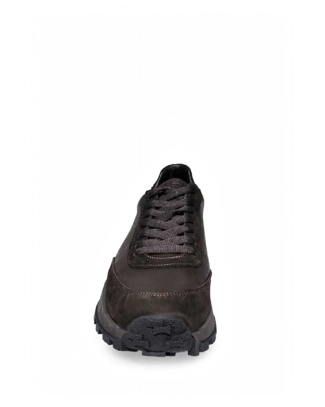 Men's sneakers / genuine leather / 750-02 / brown / anatomical insole