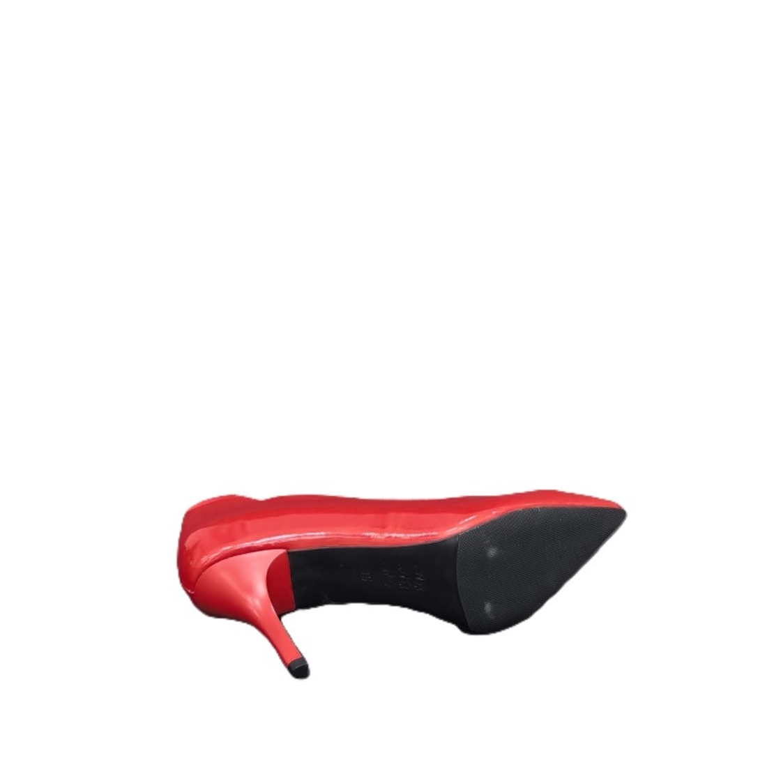 Ladies' elegant shoes / genuine leather / 725-88/red