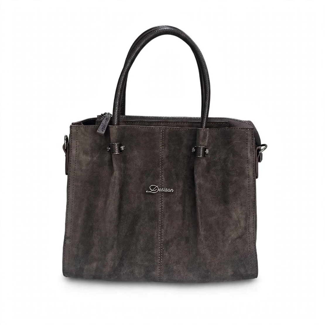 Women's handbags / genuine leather / 761-02 / brown