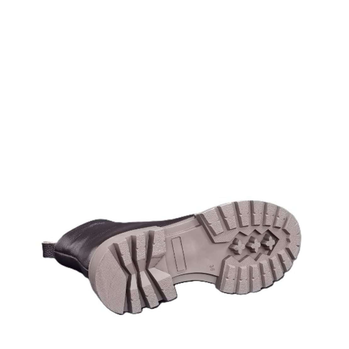 Дамски ежедневни боти / естествена кожа /  75-08/ кафяво