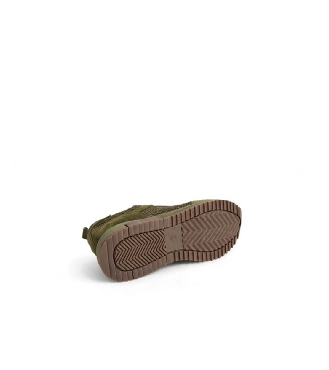 Women's sneakers / genuine leather / 724-41 / green / anatomic insole