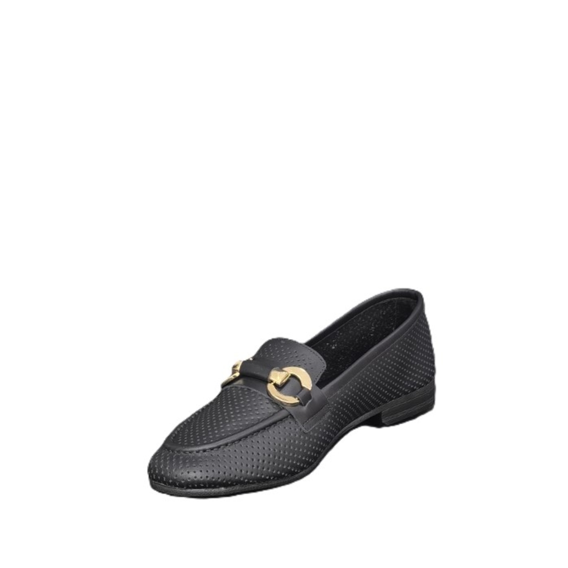 Дамски лоуфъри/ мокасини / естествена кожа /7212-7/черно