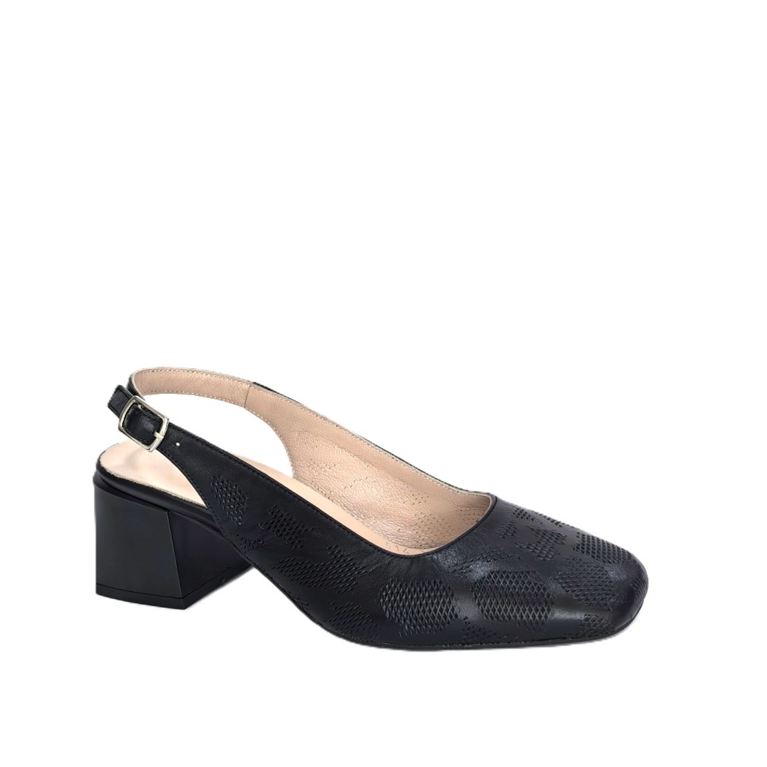 Women's elegant shoes/genuine leather/75-14/black