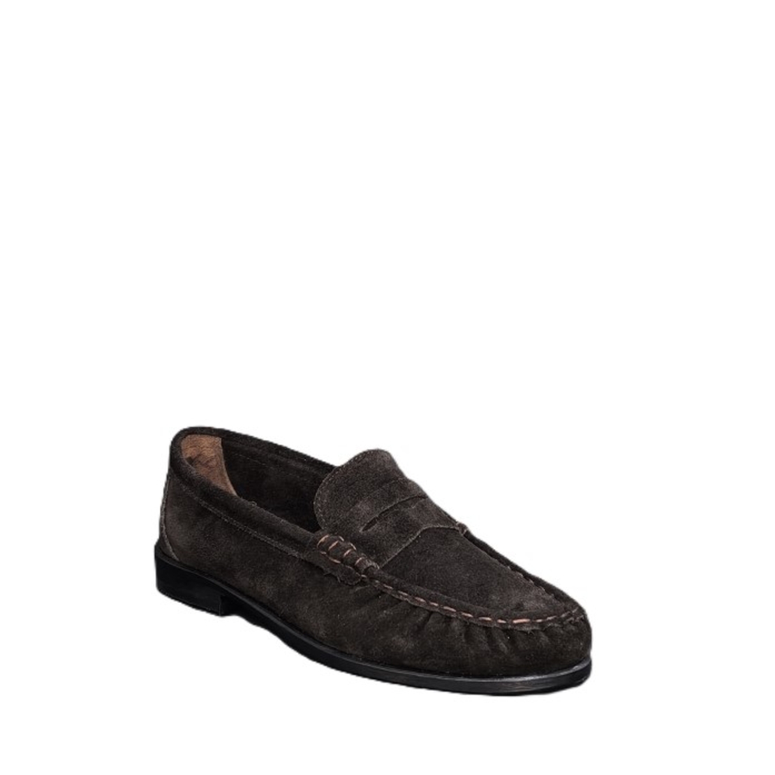 Дамски мокасини / лоуфъри /естествена кожа  /77-52/кафяво