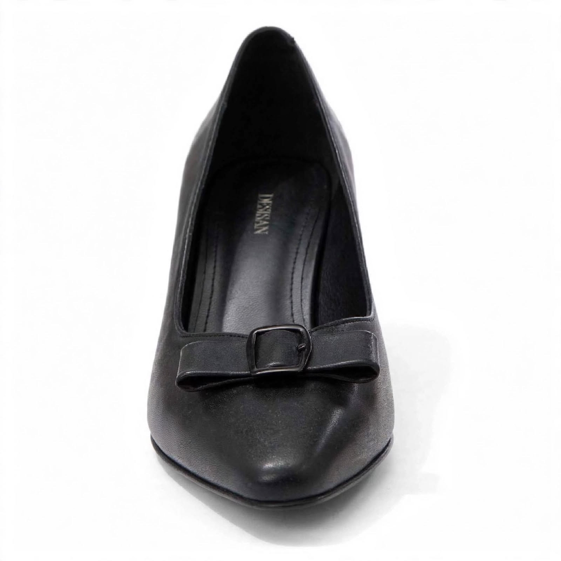 Women's elegant shoes/genuine leather/70-03/black