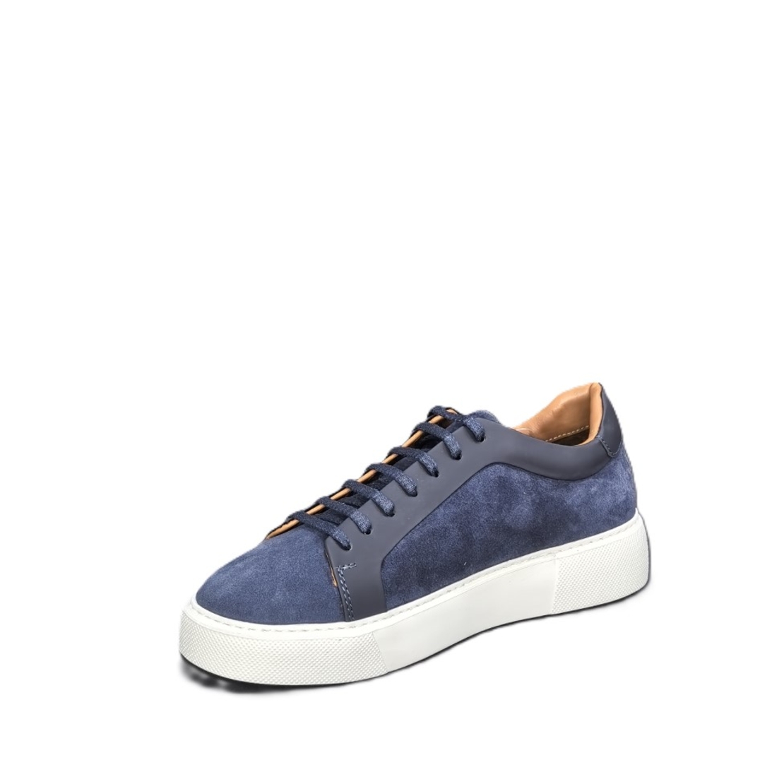 Men's sneakers / sneakers / genuine leather /76-75/blue