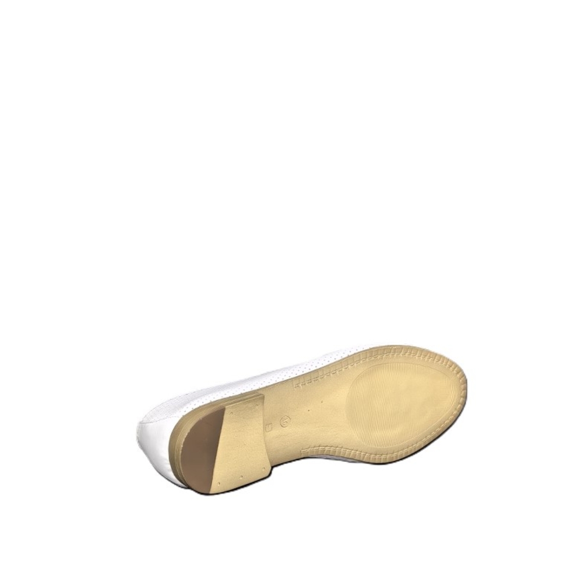 Дамски лоуфъри/ мокасини / естествена кожа /7212-7/бяло