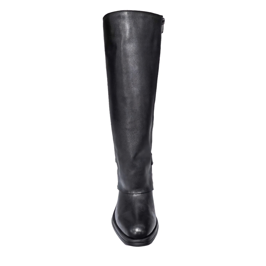 Elegant women's boots / genuine leather / 724-28 / black