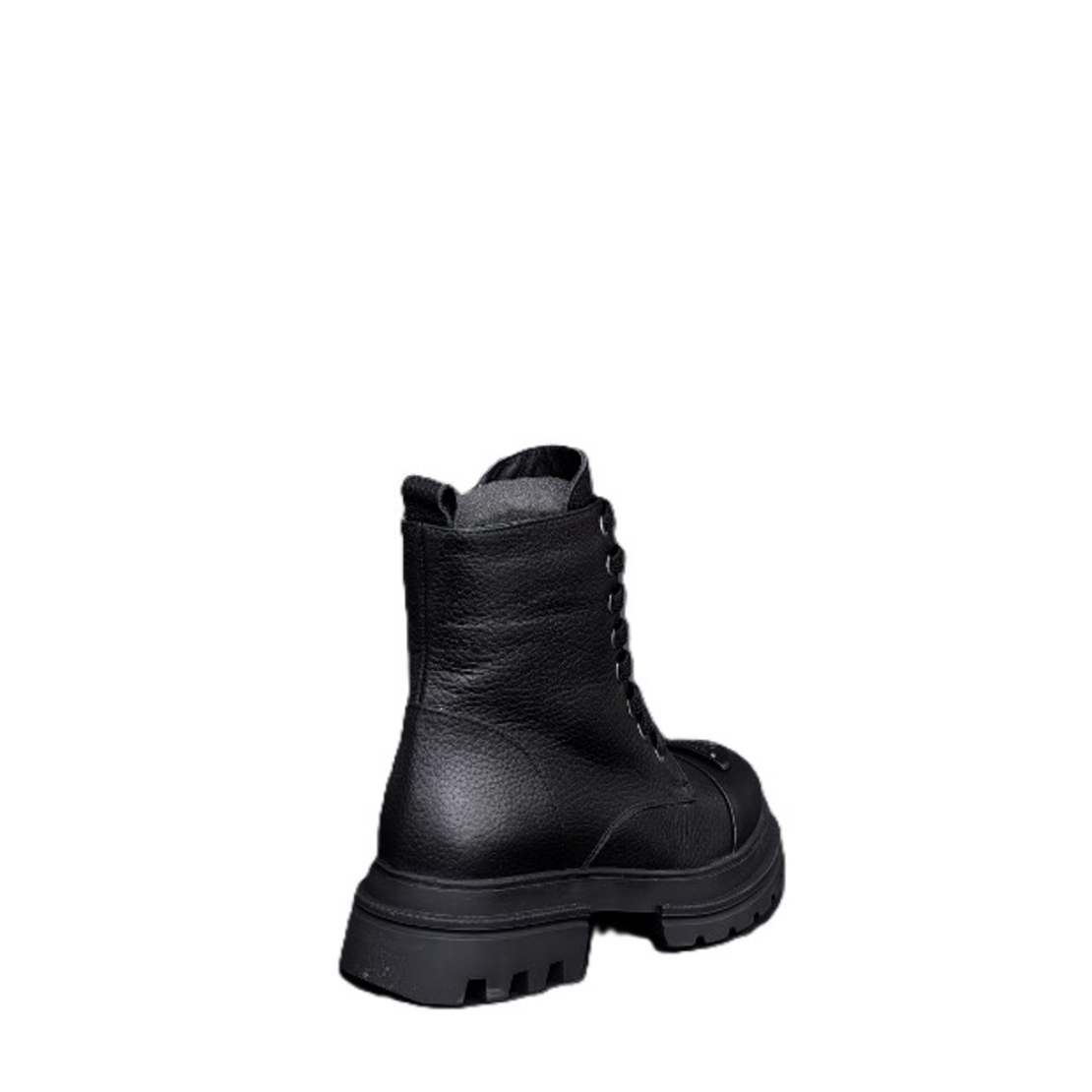 Women's casual boots /natural leather/black/76-70