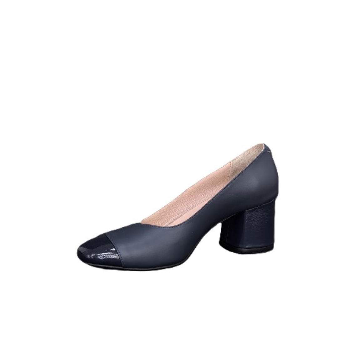 Women's elegant shoes / genuine leather /717-33/blue