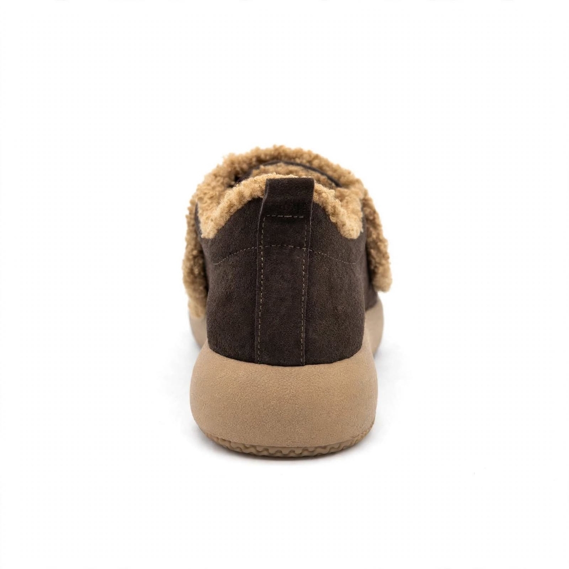 Women's loafers / genuine leather / 760-54 / brown suede