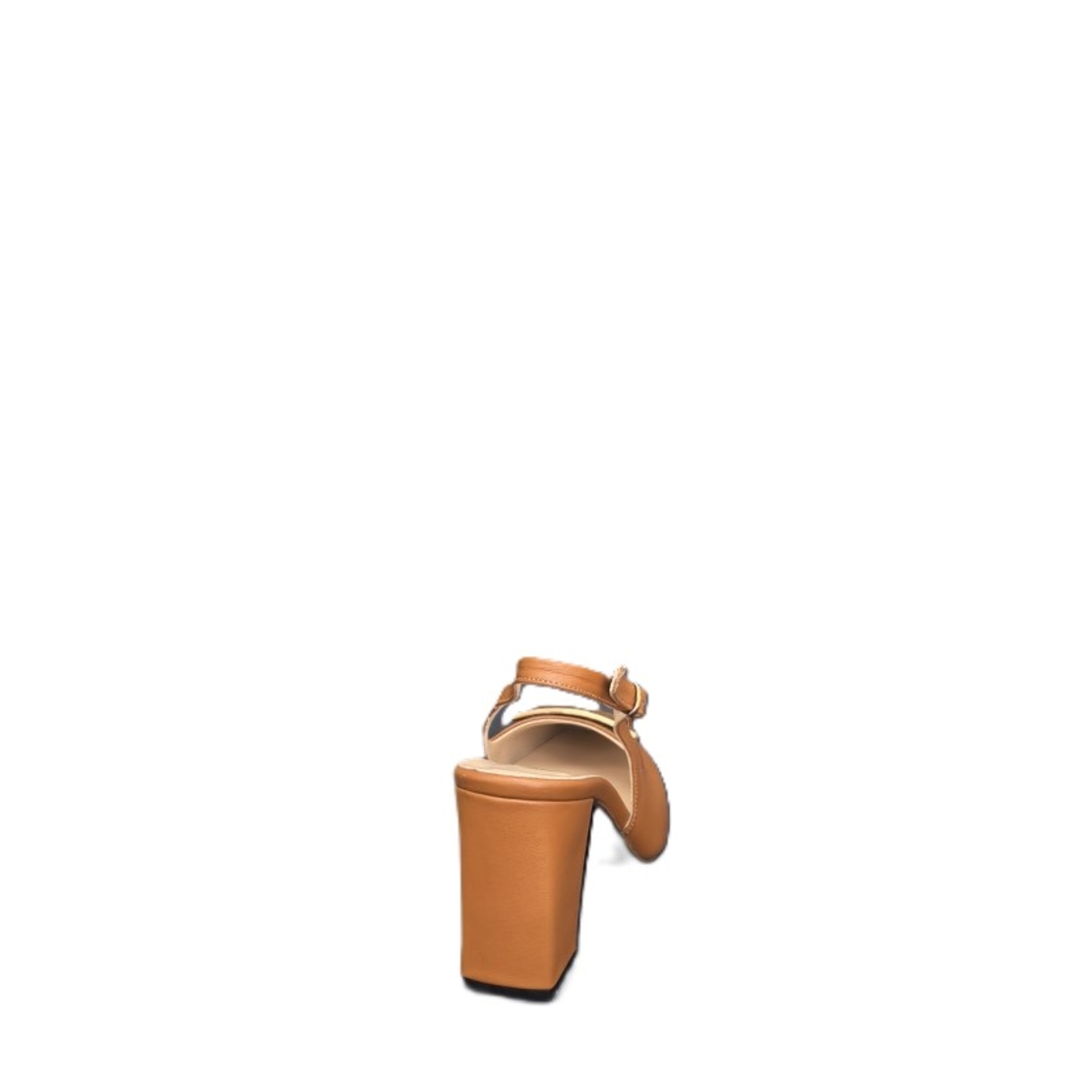 Дамски елегантни обувки / естествена кожа / 729-35/ таба