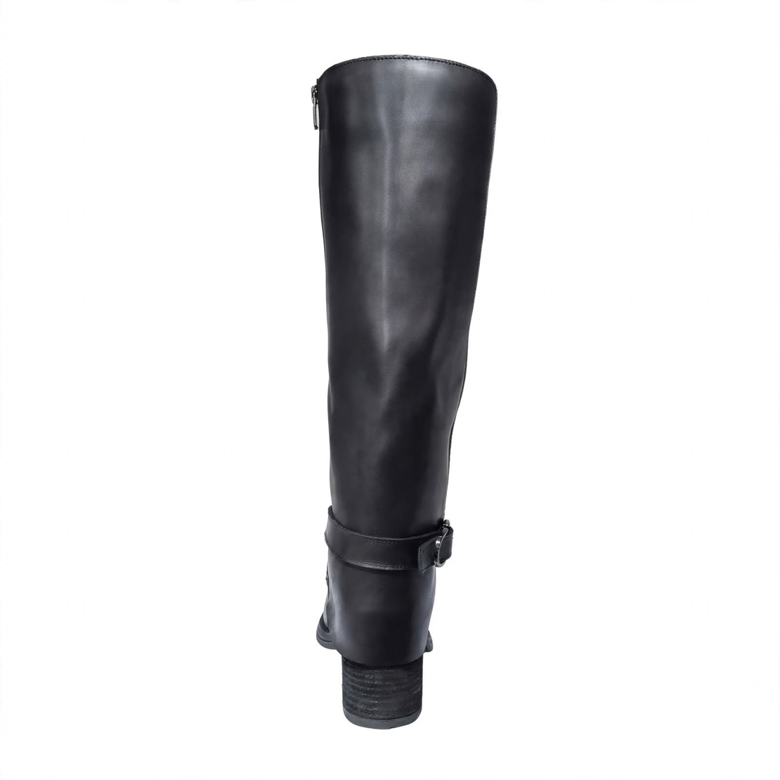 Elegant women's boots / genuine leather / 724-28 / black