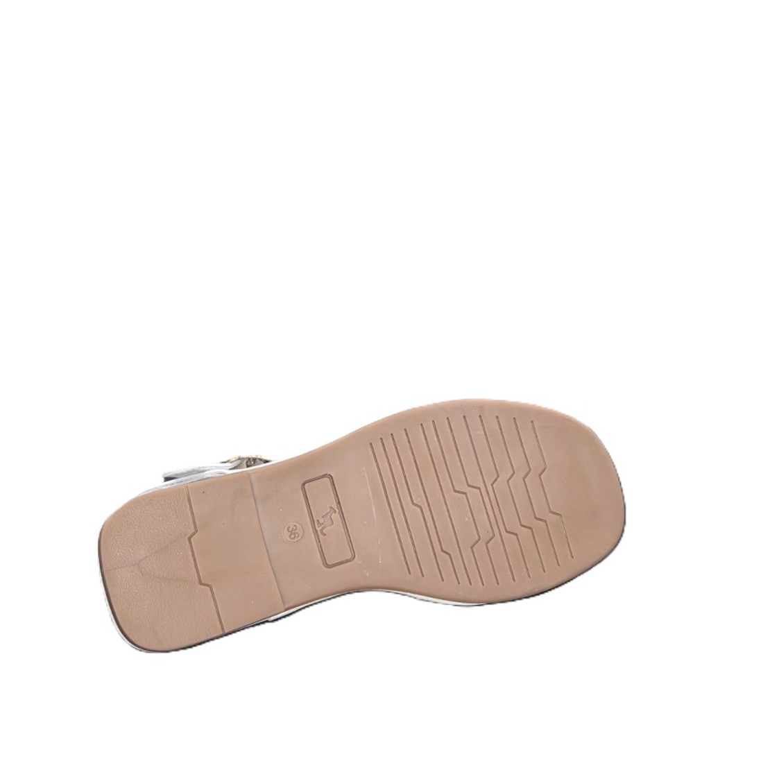 Women's sandals / genuine leather / 7296/white