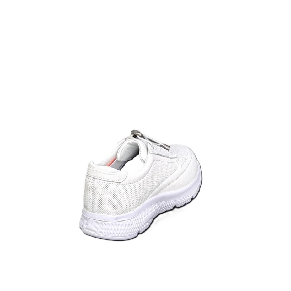 Дамски сникърс /естествена кожа /бяло /7803 / анатомична стелка