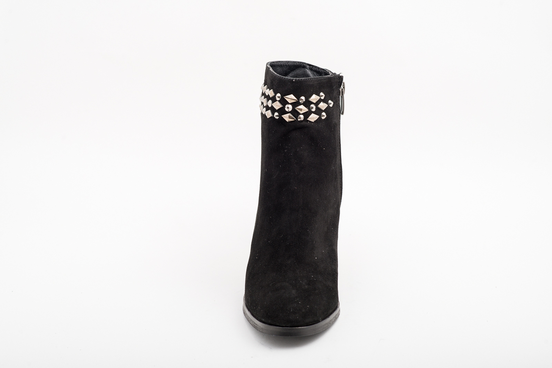 Ladies' elegant boots / genuine leather /5805/black
