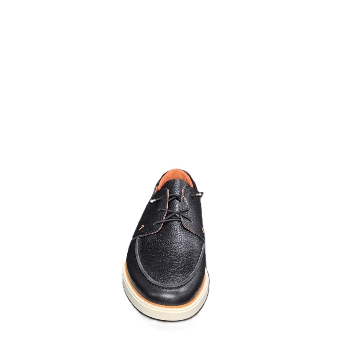 Men's moccasins/ loafers/ genuine leather/77-40/black