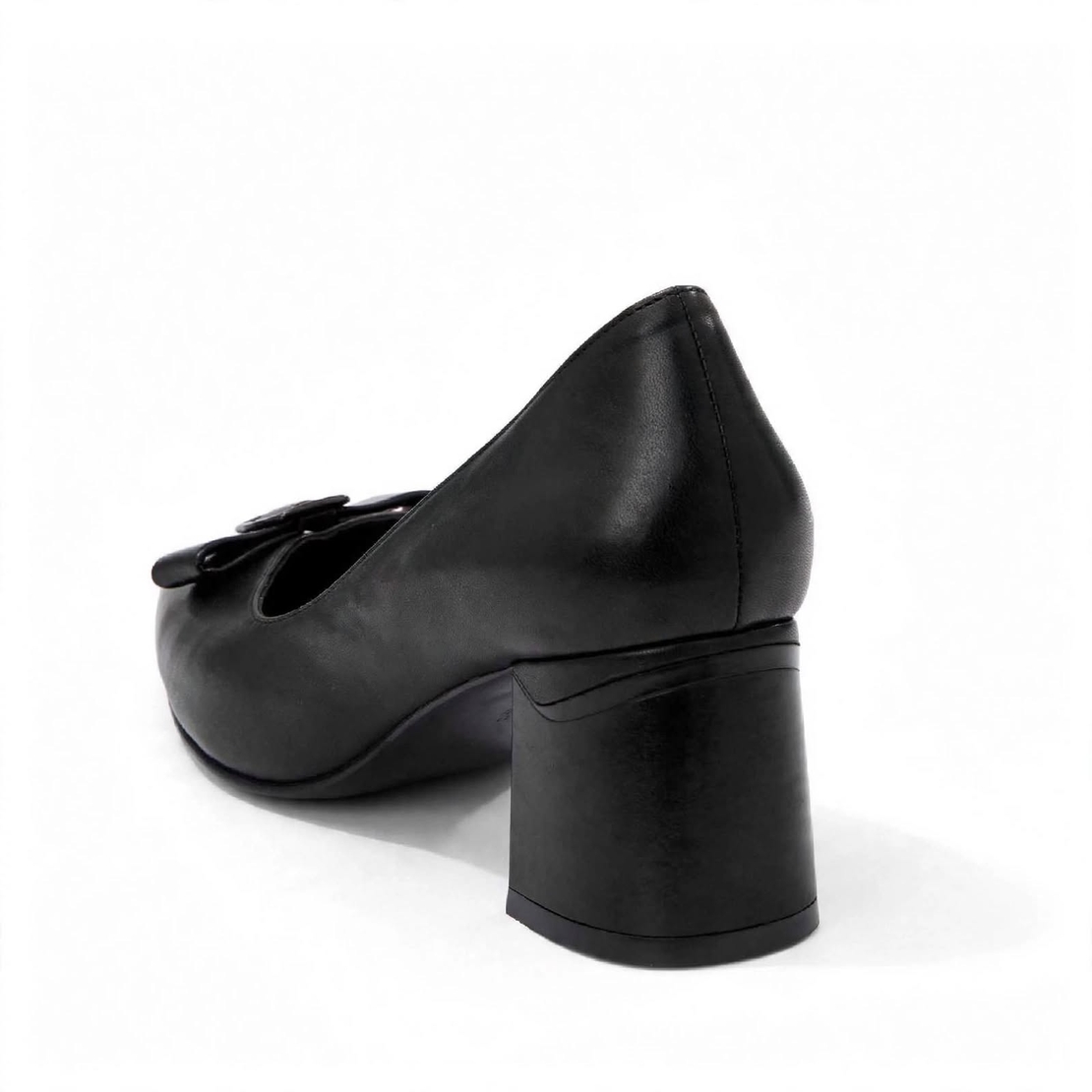Women's elegant shoes/genuine leather/70-03/black