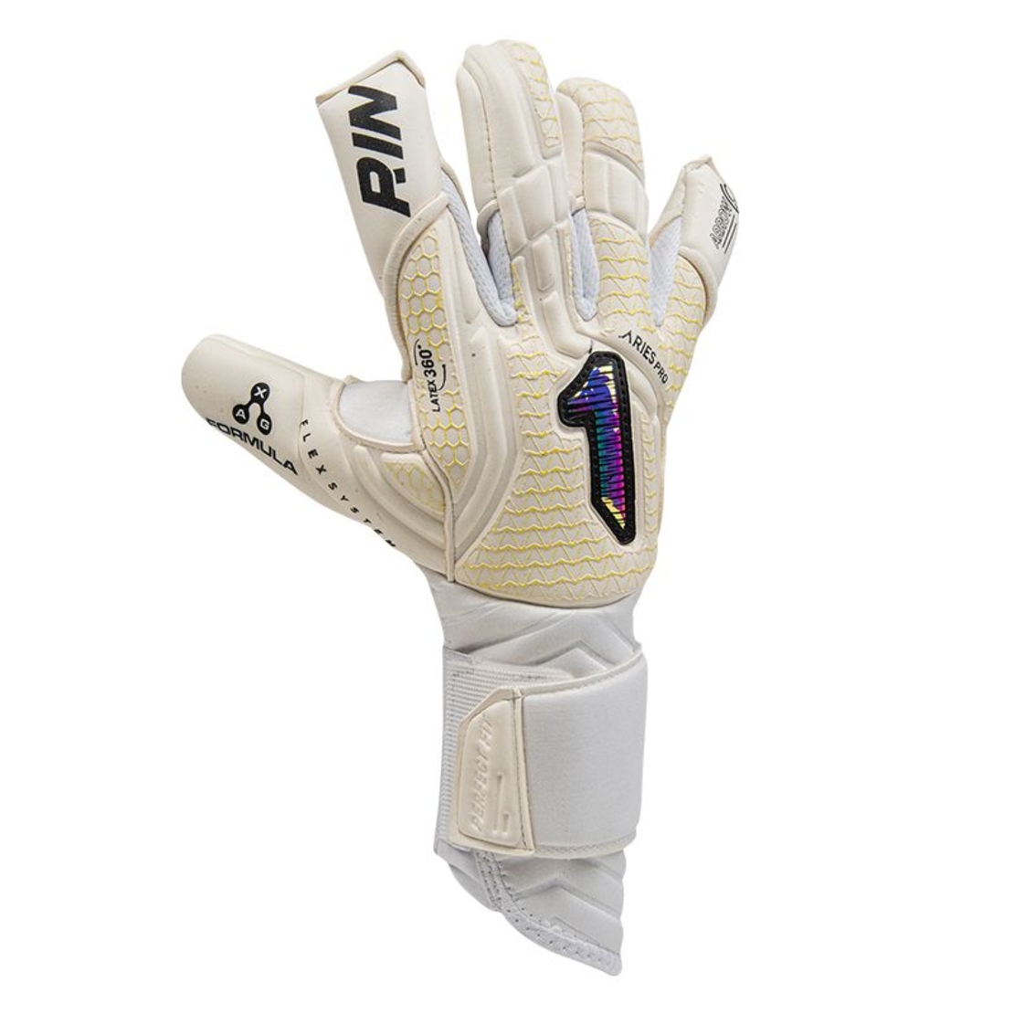 Вратарски Ръкавици RINAT Aries Nemesis Pro White