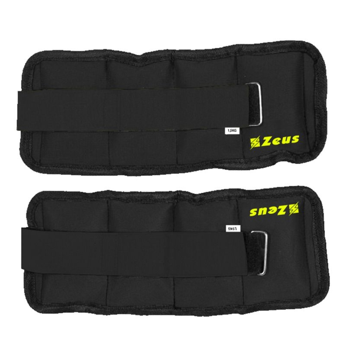 Тежести За Крака / Ръце ZEUS Cavigliera / Polsiera 1.5kg x 2 Nero