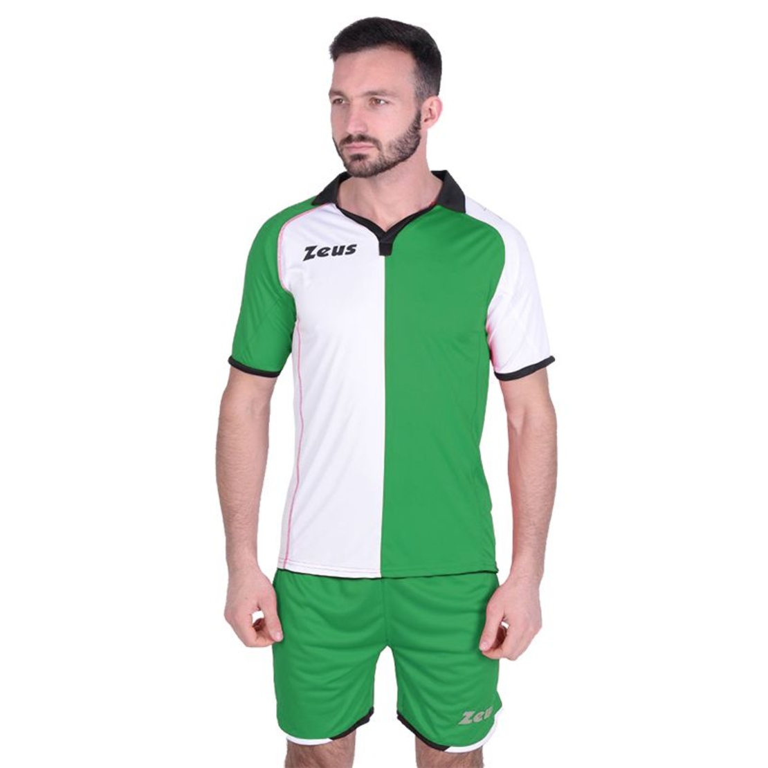 Футболен Екип ZEUS Kit Gryfon Verde/Bianco